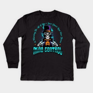 Mind Control Kids Long Sleeve T-Shirt